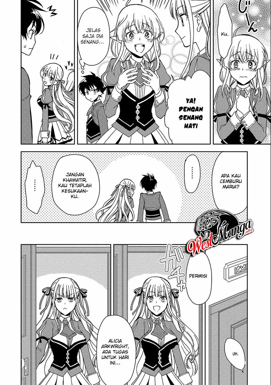 Ningen Dakedo Maougun Shitennou Ni Sodaterareta Ore Wa, Maou No Musume Ni Aisare Shihai Zokusei No K Chapter 03 Gambar 10